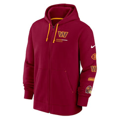 Washington Commanders Surrey Full-Zip Hoodie - Burgundy Hoodies