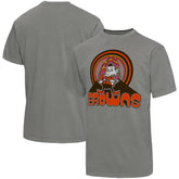 Cleveland Browns Junk Food Wonderland Infinity Vibe T-Shirt - Graphite T-shirts