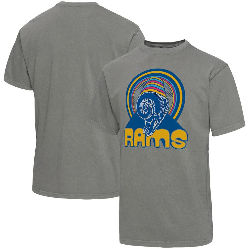 Los Angeles Rams Junk Food Wonderland Infinity Vibe T-Shirt - Graphite T-shirts