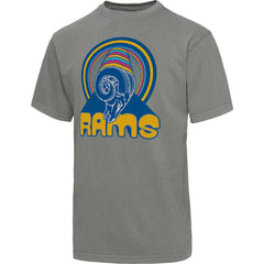 Los Angeles Rams Junk Food Wonderland Infinity Vibe T-Shirt - Graphite T-shirts