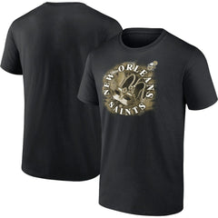 New Orleans Saints Big & Tall Sporting Chance T-Shirt - Black T-shirts