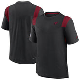 Arizona Cardinals Sideline Tonal Logo Performance Player T-Shirt - Black T-shirts