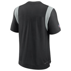 Las Vegas Raiders 2022 Sideline Tonal Logo Performance Player T-Shirt - Black T-shirts