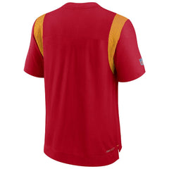Kansas City Chiefs Sideline Tonal Logo Performance Player T-Shirt - Red T-shirts