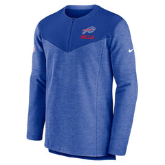 Buffalo Bills Sideline Lockup Performance Quarter-Zip Top - Royal Tops