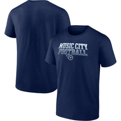 Tennessee Titans Heavy Hitter T-Shirt - Navy T-shirts