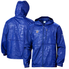 Oklahoma City Thunder Camo Flash Forward Full-Zip Windbreaker Jacket Blue - Columbia
