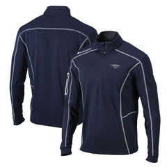 New Orleans Pelicans Team Shotgun Quarter-Zip Pullover Jacket Navy - Columbia