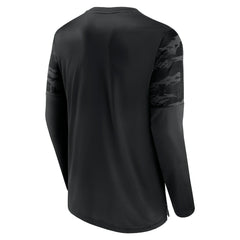 Las Vegas Raiders Square Off Long Sleeve T-Shirt - Black/Silver T-shirts