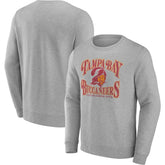 Tampa Bay Buccaneers Playability Pullover Sweatshirt - Heathered Charcoal Pullover