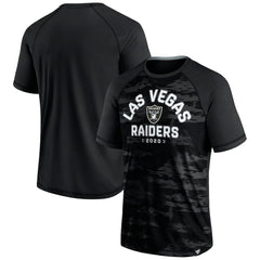 Las Vegas Raiders Hail Mary Raglan T-Shirt - Black T-shirts
