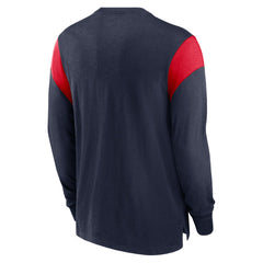 Tennessee Titans Rewind Playback Helmet Long Sleeve T-Shirt - Navy T-shirts