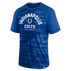 Indianapolis Colts Hail Mary Raglan T-Shirt - Royal T-shirts
