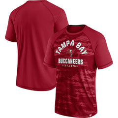 Tampa Bay Buccaneers Hail Mary Raglan T-Shirt - Red T-shirts