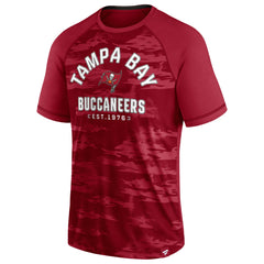 Tampa Bay Buccaneers Hail Mary Raglan T-Shirt - Red T-shirts