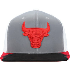 Chicago Bulls Day 5 Snapback Hat Gray/White - Mitchell & Ness