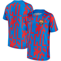 Barcelona 2022/23 Pre-Match Top Blue - Nike