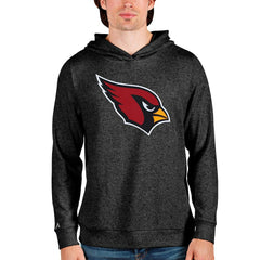 Arizona Cardinals Antigua Team Absolute Pullover Hoodie - Heathered Black Hoodies