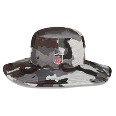 Cleveland Browns New Era 2022 NFL Training Camp Panama Bucket Hat - Camo Hats