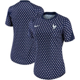 France National Team Women's 2022/23 Pre-Match Home Performance Top Navy - Nike sale