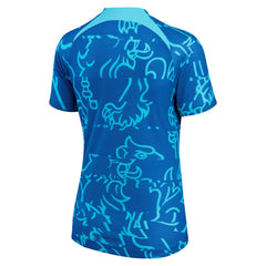 Chelsea Women's 2022/23 Pre-Match Home Performance Top Blue - Nike cheap