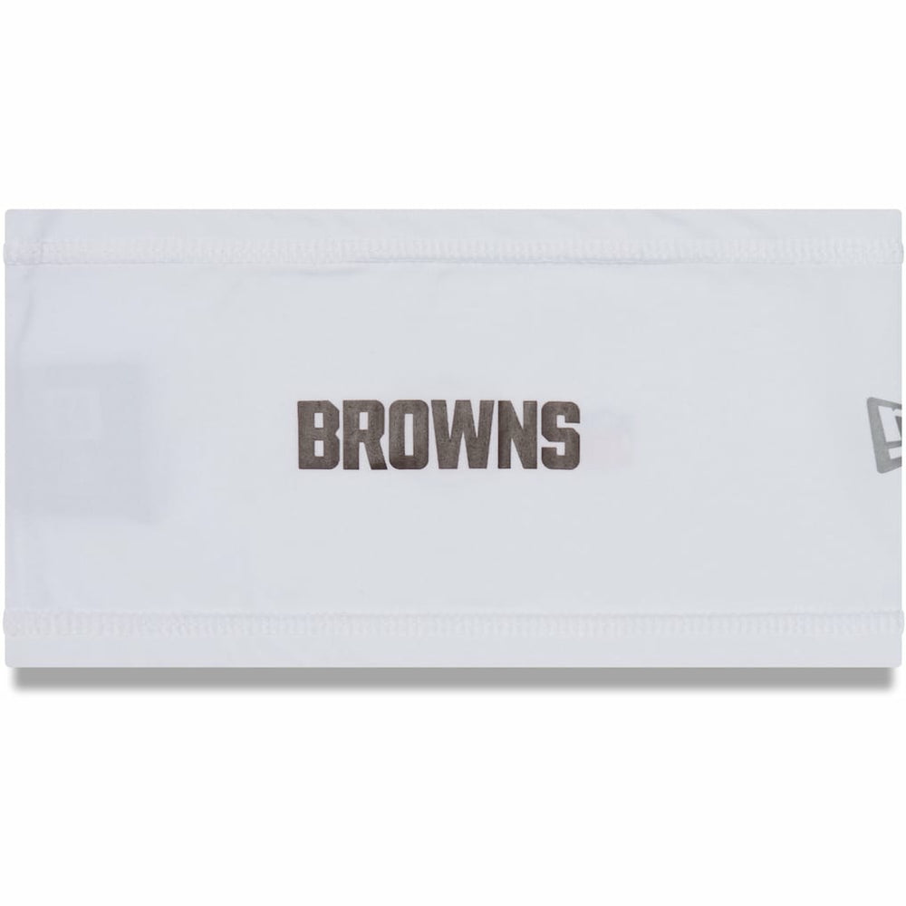 Cleveland Browns New Era Training Camp COOLERA Headband - White