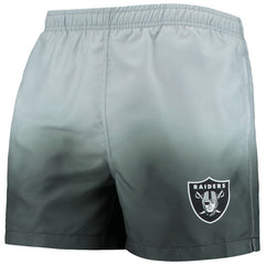 Las Vegas Raiders FOCO Dip-Dye Swim Shorts - Black/ Shorts