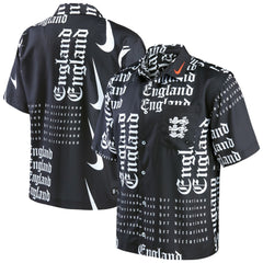 England Women's National Team Button-Up Shirt Black - Nike