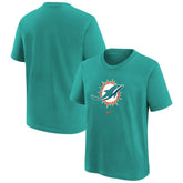 Miami Dolphins Preschool Team Wordmark T-Shirt - Aqua T-shirts