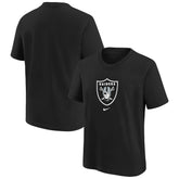 Las Vegas Raiders Preschool Team Wordmark T-Shirt - Black T-shirts