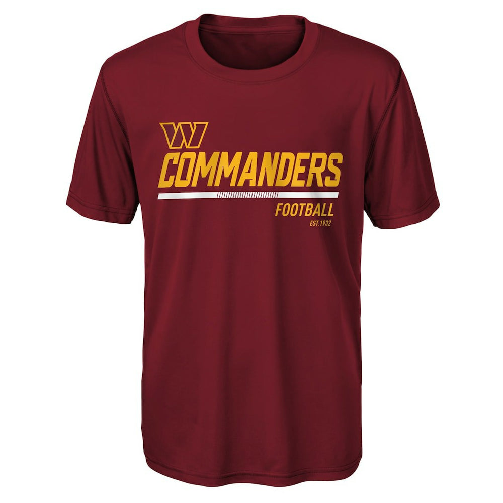 Washington Commanders Youth Engaged T-Shirt - Burgundy T-shirts