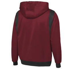 Arizona Cardinals New Era Combine Authentic Drop Back Full-Zip Hoodie - Cardinal Hoodies