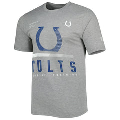 Indianapolis Colts New Era Combine Authentic Red Zone T-Shirt - Heathered Gray T-shirts