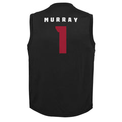 Kyler Murray Arizona Cardinals Youth Fast Track V-Neck Tank Top - Black Tops