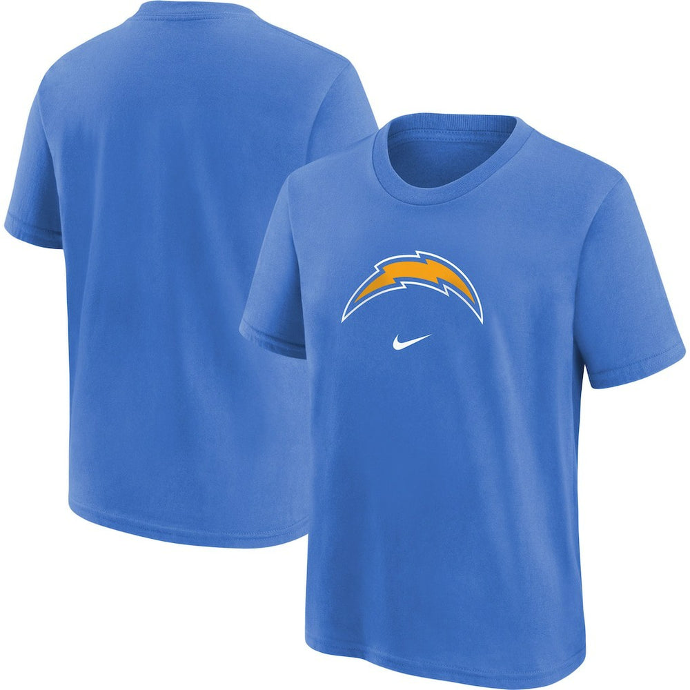 Los Angeles Chargers Youth Logo T-Shirt - Powder Blue T-shirts