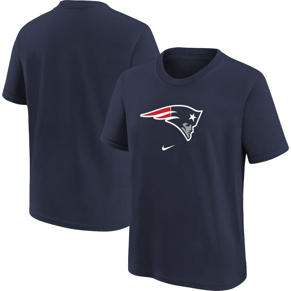 New England Patriots Youth Logo T-Shirt - Navy T-shirts