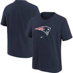 New England Patriots Youth Logo T-Shirt - Navy T-shirts