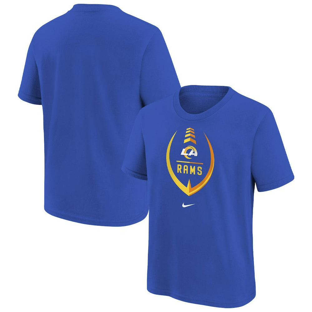 Los Angeles Rams Girls Preschool Icon T-Shirt - Royal T-shirts