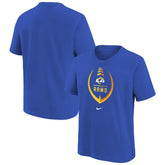Los Angeles Rams Girls Preschool Icon T-Shirt - Royal T-shirts
