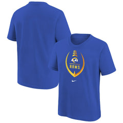 Los Angeles Rams Girls Preschool Icon T-Shirt - Royal T-shirts