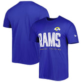 Los Angeles Rams New Era Combine Authentic Training Huddle Up T-Shirt - Royal T-shirts