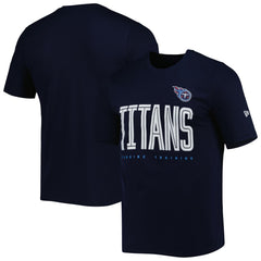 Tennessee Titans New Era Combine Authentic Training Huddle Up T-Shirt - Navy T-shirts