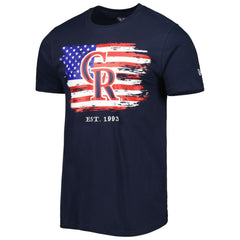 Colorado Rockies New Era 4th of July Jersey T-Shirt - Navy Jerseys