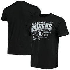 Las Vegas Raiders Junk Food Throwback T-Shirt - Black T-shirts