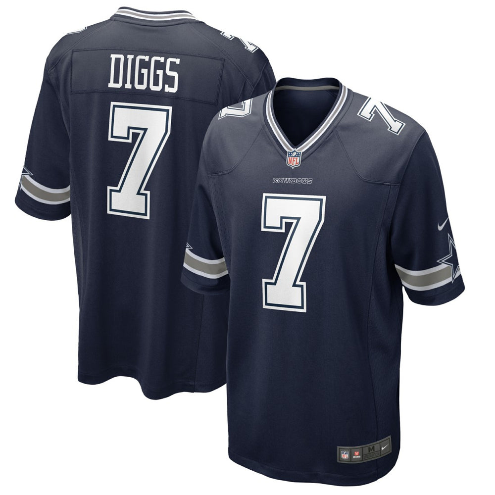 Trevon Diggs Dallas Cowboys Game Jersey - Navy Jerseys