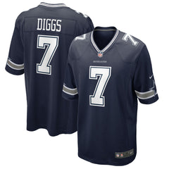 Trevon Diggs Dallas Cowboys Game Jersey - Navy Jerseys