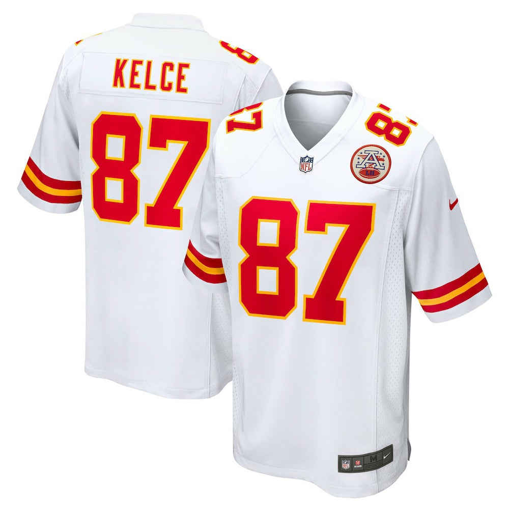 Travis Kelce Kansas City Chiefs Player Game Jersey - White Jerseys