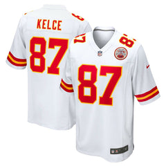 Travis Kelce Kansas City Chiefs Player Game Jersey - White Jerseys