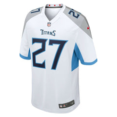 Eddie George Tennessee Titans Retired Player Game Jersey - White Jerseys