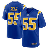 Junior Seau Los Angeles Chargers Retired Player Alternate Game Jersey - Royal Jerseys